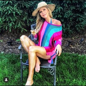 Show me your Mumu swimsuit coverup Sweater SZ SM